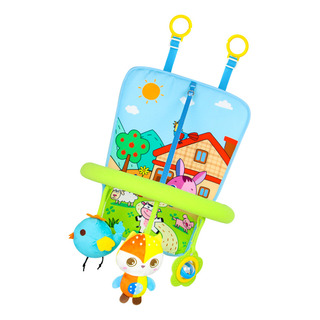 Asiento De Coche Para Bebés, 3 Juguetes Para Patear Y Jugar, Asiento De Coche Para Bebés, 3 Juguetes Para Patear Y Jugar,