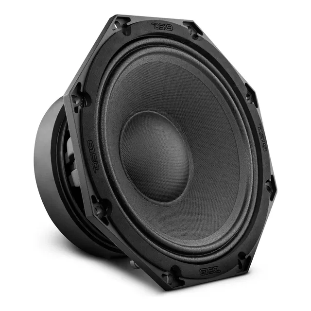 Medio Rango Octagonal Ds18 8oct400-8 400w Rms 8 Ohms 1 Pieza Color Negro