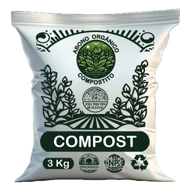 Abono Organico Compostito 3 Kg