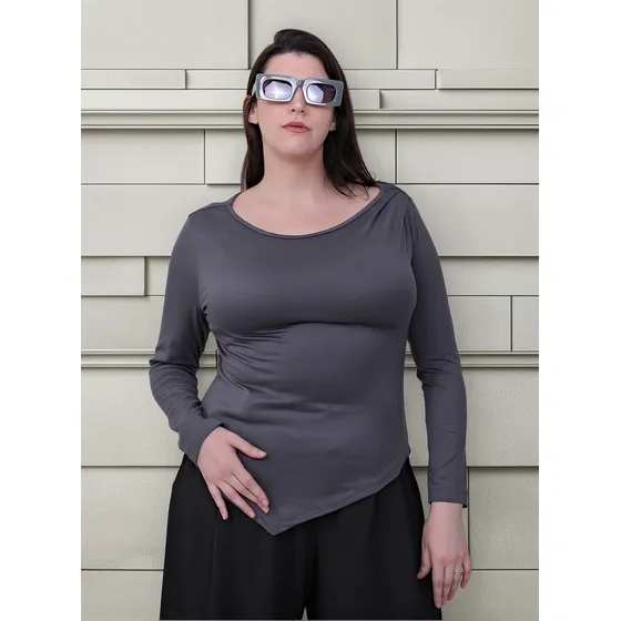 Remera Dama Pehuajo Modal Viscosa Elastizada Talle Especial