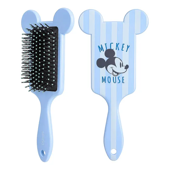 Cepillo Cuadrado Mickey Mouse Disney Color Celeste