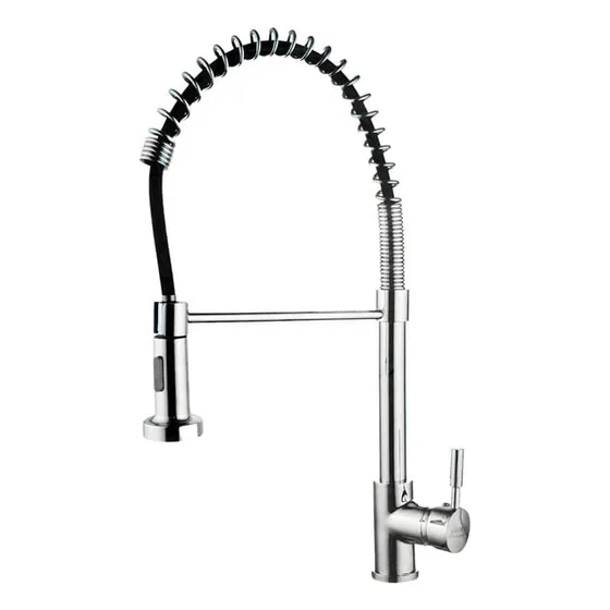 Grifo Flexible Con Cabezal Extraible Para Fregadero