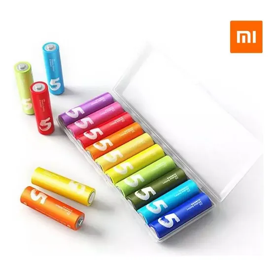 Baterias Xiaomi Aa Rainbow Batteries 10unid