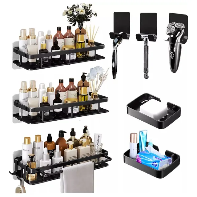 Estante Organizador Regadera De Ducha Para Baño Repisas 8pcs