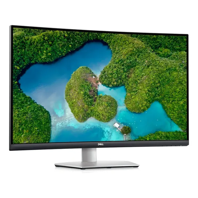 Dell S3221qs 4k Uhd Curvo De 32 Pulgadas, Monitor De Bisel U