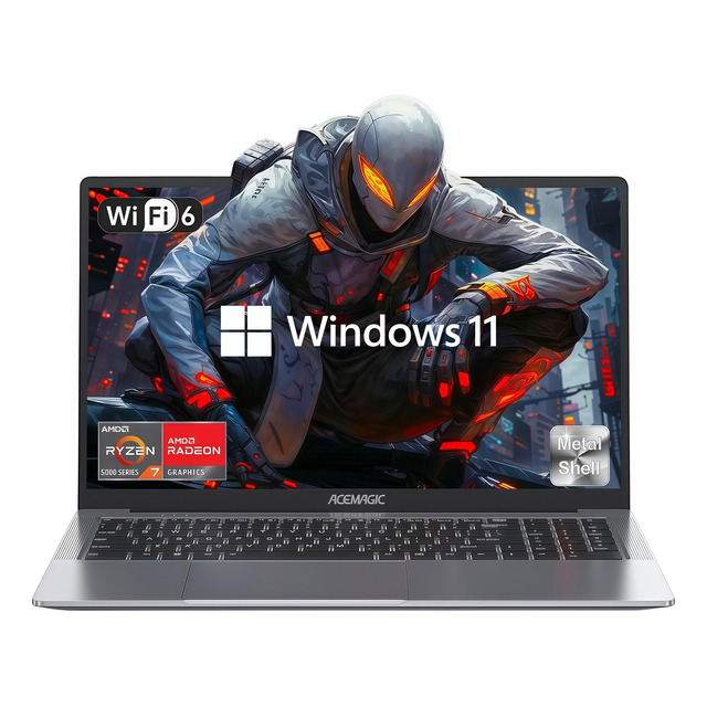 Notebook Games Amd Ryzen 7 5700u 16gb Ram 512gb Ssd 16.1'' Cinza Notebook Games Amd Ryzen 7 5700u 16gb Ram 512gb Ssd 16.1'' Cinza