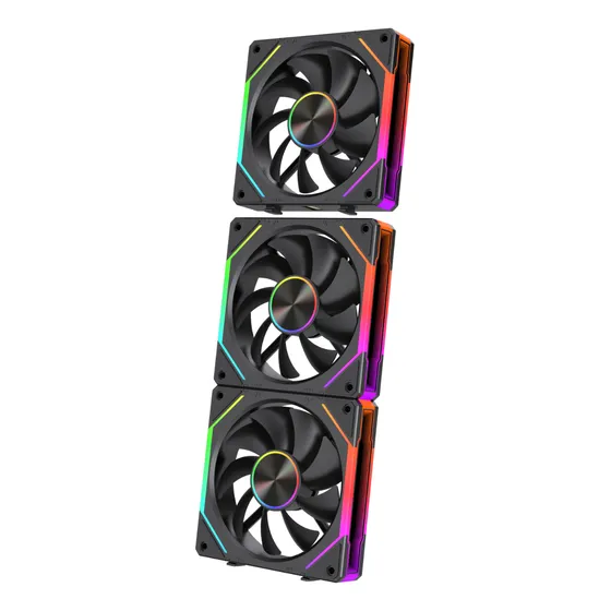 Kit Fan Ventoinha 3 Em 1 Digoo Cosmiq Unifan Argb Magnético
