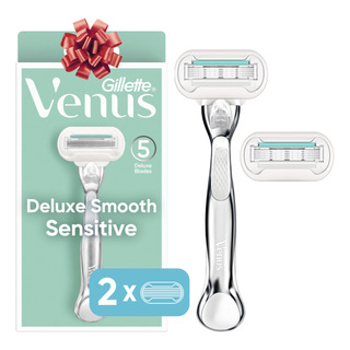 2 Recambios Para Razor Gillette Venus Deluxe Smooth Sensitiv 2 Recambios Para Razor Gillette Venus Deluxe Smooth Sensitiv