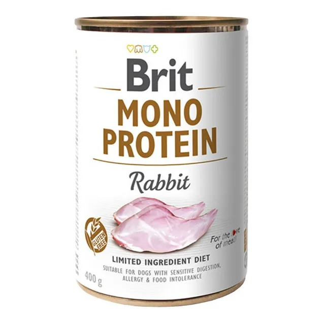 Alimento Perro Brit Care Mono Protein Rabbit Conejo 400gr