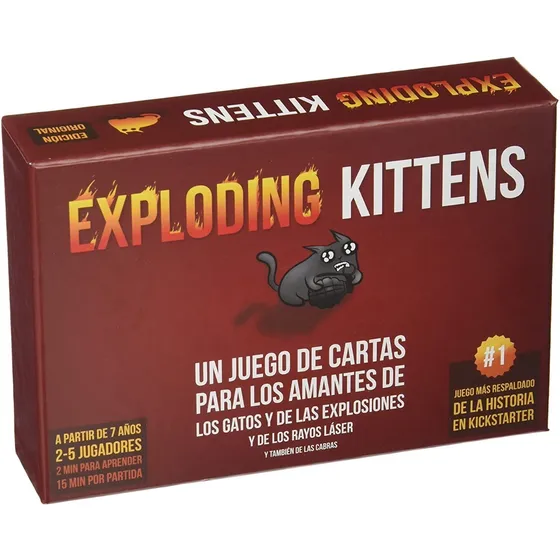 Juego De Mesa Exploding Kittens Original Nuevo Sellado 