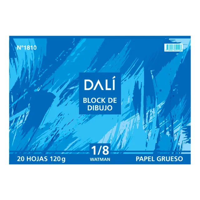 Block De Hojas Gruesas Para Tabla 1/8 W Watman Dibujo X20