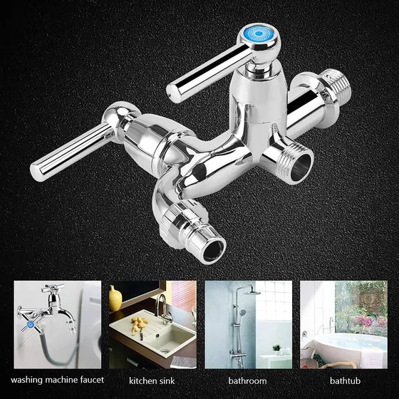 Grifo Agua Para Fregadero Plastico Galvanizado Baño Bañera G