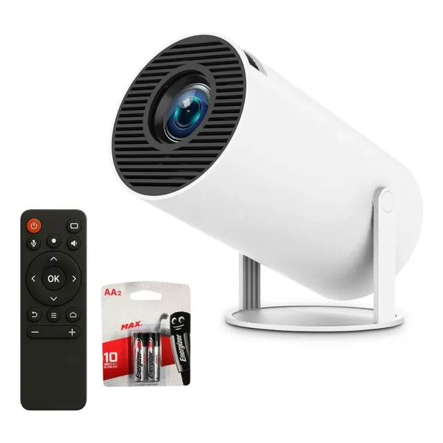 Mini Proyector Full Hd Bluetooth Android  + Pilas Incluidas