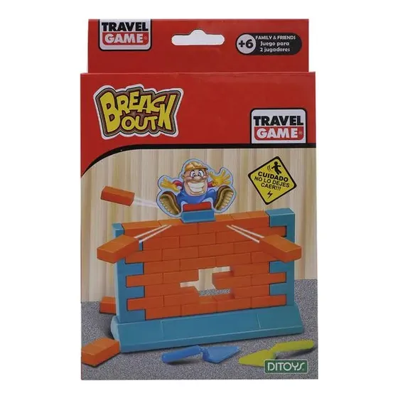 Breack Out De Viaje Travel Game Ditoys Sharif Express
