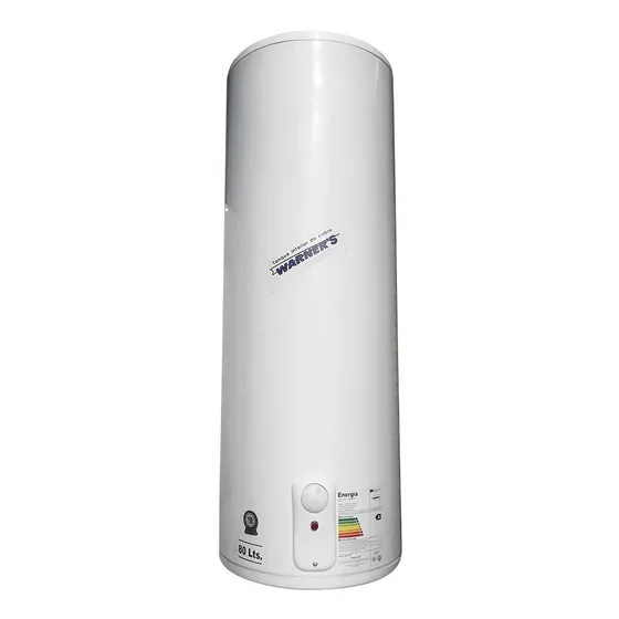 Termotanque Calefon Tanque Cobre 80 Lts Warners Punion