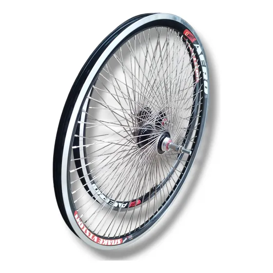 Par De Roda Aro 26 Aero 72 Raios Inox Viper-girassol V-brake