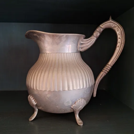 Jarra Plateada  Silver Plated, Usada