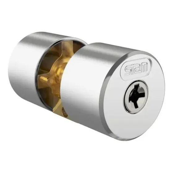 Cilindro Tambor Miolo Fechadura Stam Tetra 1800/1803 6 Chave
