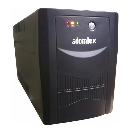 Ups Atomlux 2500va Con Estabilizador Y Protector De Tensión