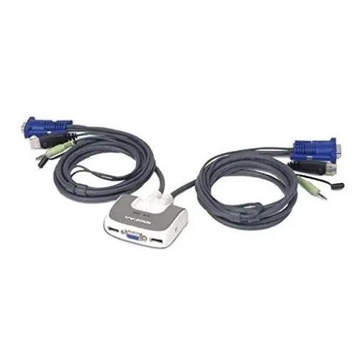 Iogear Gcs632u - Conmutador Kvm Usb Vga Micro Plus Con Y Cab
