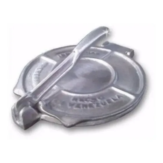 Prensa D Hierro Colado Para Patacones Tortilla Empanada 24cm