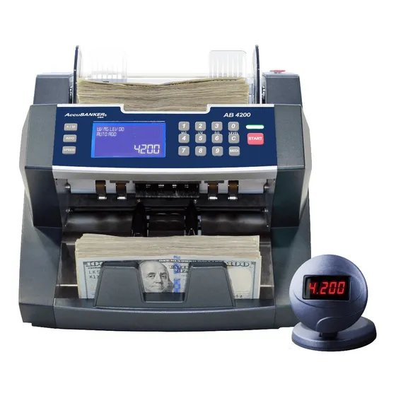Contadora Comercial De Billetes Accubanker Ab4200 J