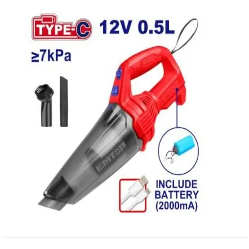 Aspiradora Inalambrica Marca Emtop Somos Tienda