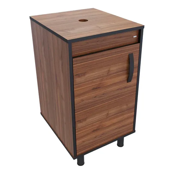 Mueble De Baño Dustry A Piso Café 1 Puerta 400x732x460 Mm