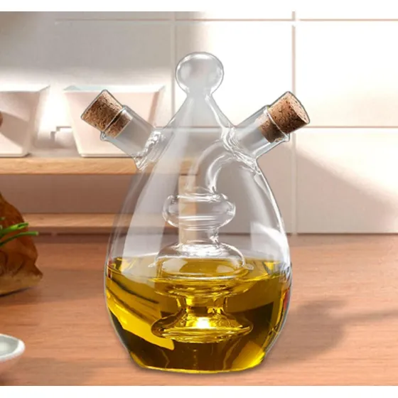 Dispensador 2 En 1 Para Aceite Y Vinagre