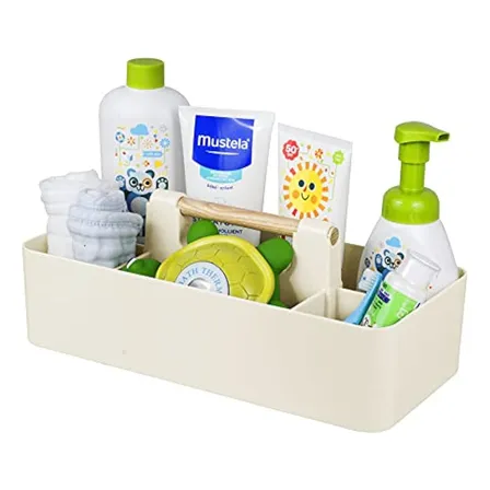 Organizador De Bebés Caddy Portátil Con 5 Compartimentos Bei