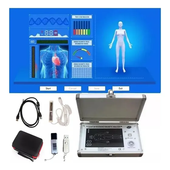 Escaner Bio Analizador Cuántico Dermatron 52 Resultados