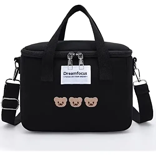 Dreamfocus Bolsa De Almuerzo Aislada Para Niñas, Gran Znkvt
