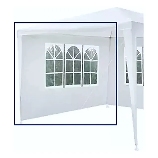 Pared Exahome Rafia Ventanas Gazebo De 3x3mts Cobertor J