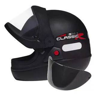 Capacete San Marino Taurus AutomĂĄtico Classic Preto Fosco 58 Mais Viseira Fume Capacete San Marino Taurus AutomĂĄtico Classic Preto Fosco 58 Mais Viseira Fume