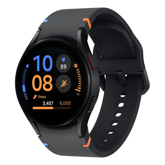 Samsung Galaxy Watch Fe 40mm Bt Display De 1.19 Caixa Preto Pulseira Preto