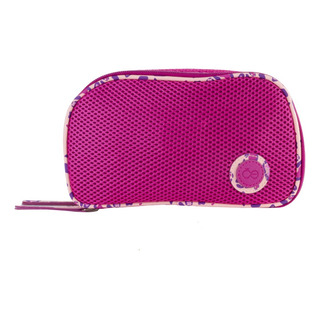 Cosmetiquera Cloe Con Maya Textil Cierre Doble Cosmetiquera Cloe Con Maya Textil Cierre Doble