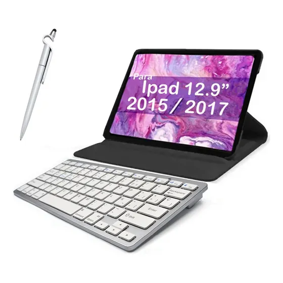 Melhor Capa + Teclado Para iPad Pro 12.9 2017 A1670 / A1671