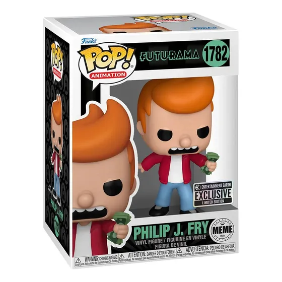 Funko Pop! Meme: Futurama Philip J. Fry (take My Money) 1782
