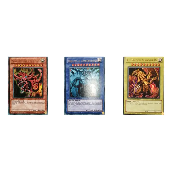 Dioses Egipcios Español Anime Yu-gi-oh! Original Konami