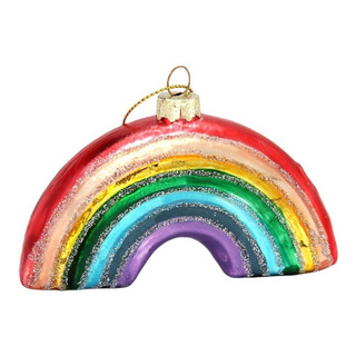 Adorno Arco Iris Deco Vidrio, Colgante 10 Cm Tendencia Adorno Arco Iris Deco Vidrio, Colgante 10 Cm Tendencia