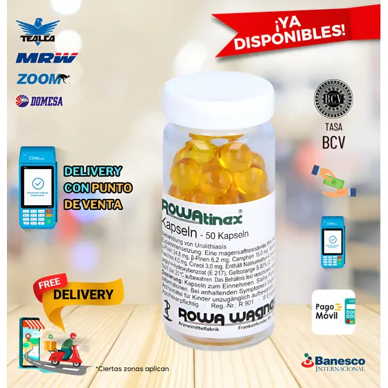 Rowatinex Natural 50 Cápsulas Nutricionales