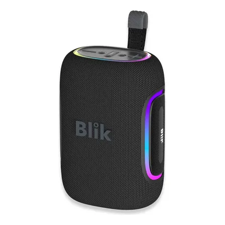 Parlante Bluetooth Portátil Bass Blik Hype-u3 Negro Negro