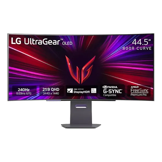 Monitor LG 45 Ultragear 45gs95qe Curvo Oled Qhd 240 Hz