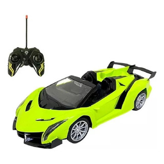 Auto De Carrera Control Remoto Lambo Verde Juguete Auto De Carrera Control Remoto Lambo Verde Juguete