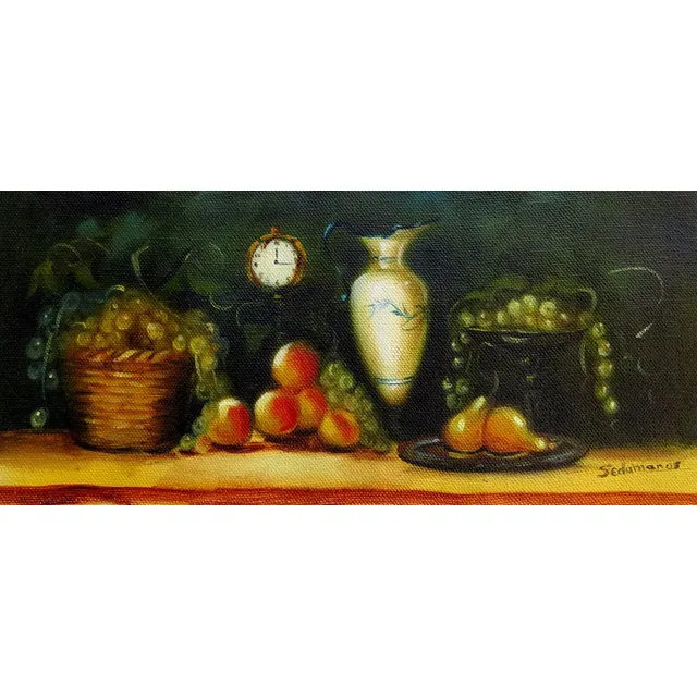 Bodegón - Pintura Al Óleo (jsedamanos)
