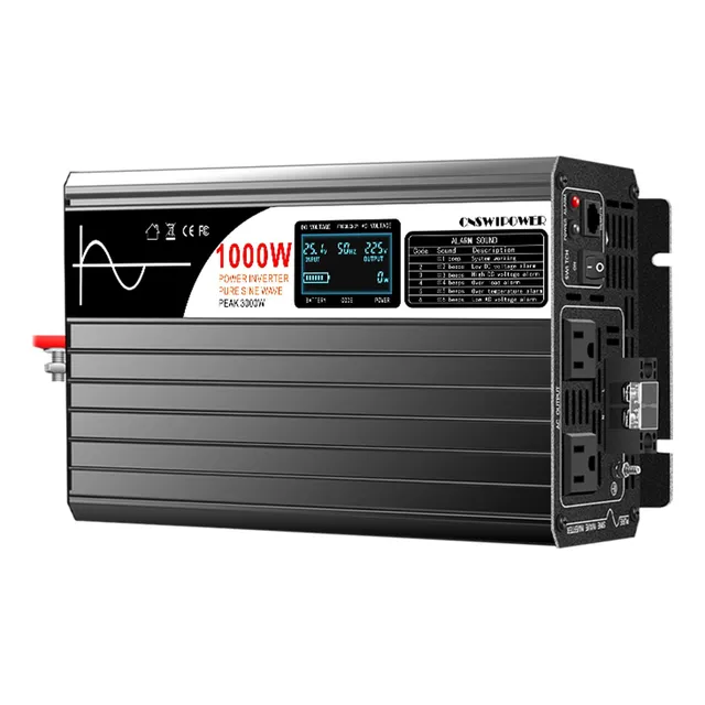Convertidor De Potencia Solar Xijia Onda Sinusoidal Pura Dc