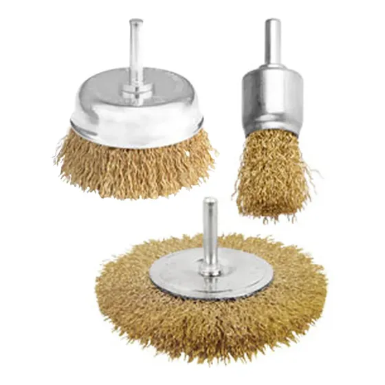 Kit De Cepillos De Alambre Para Taladro De 3pzs
