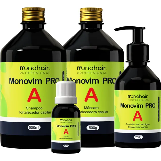 Kit Monovin A Original*3 Ítens* Crescimento + Força + Brilho