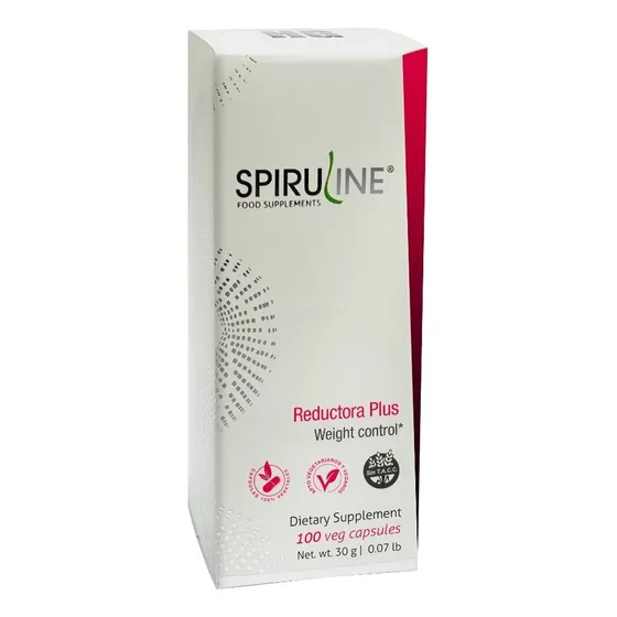 Spirulina Reductora Plus 100 Caps. Con Lecitina Y Guarana Sabor Sin sabor