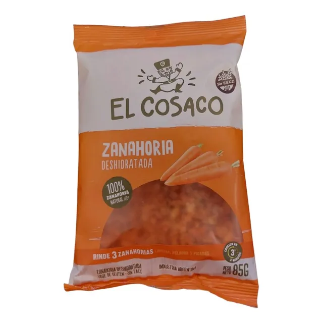 Zanahoria Deshidratada X85gr El Cosaco